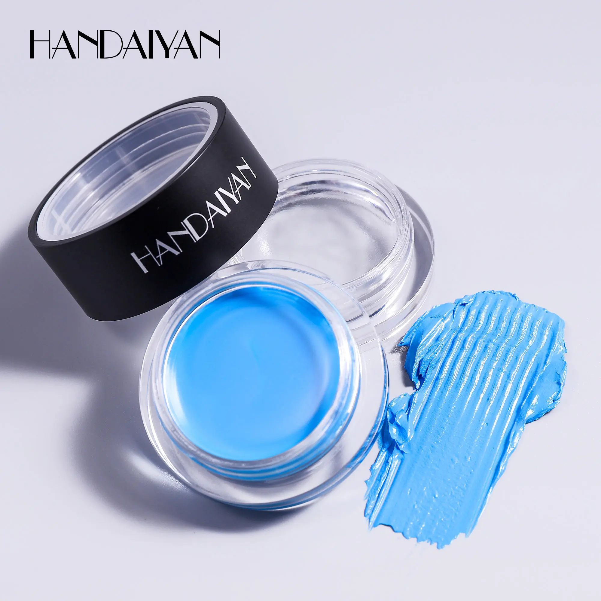 8-Color Matte White Black Wild Brow Styling Eyebrow Shaping Gel Transparent Waterproof Eyebrow Wax 2-in-1 Eyebrow Dye Cream