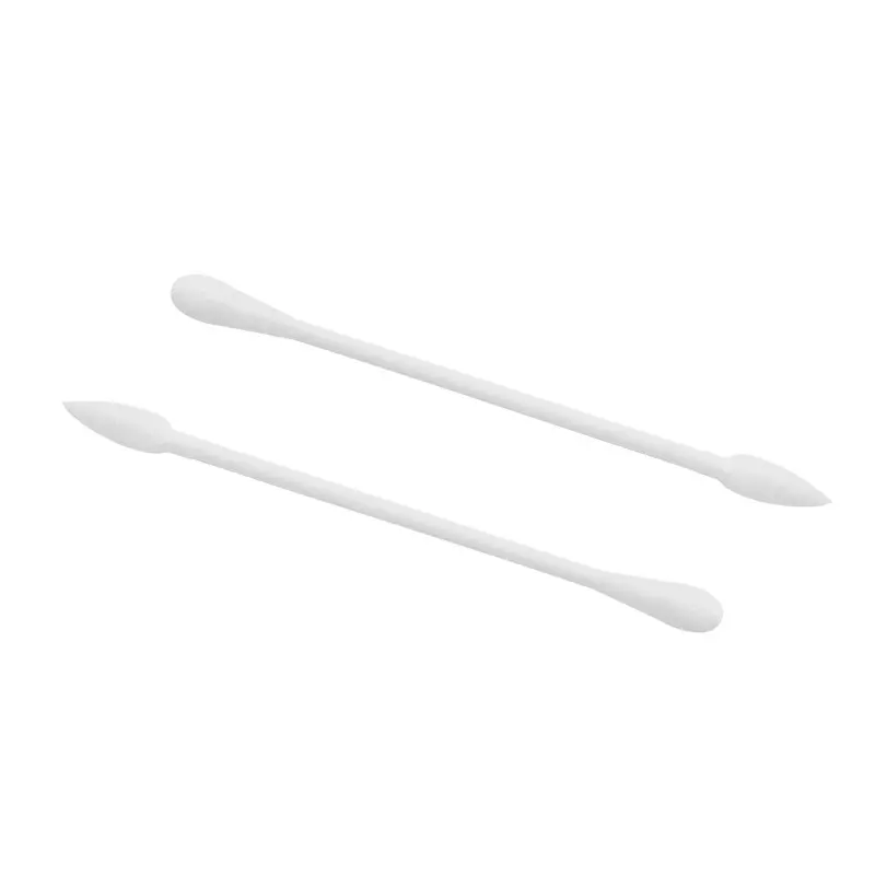 20/100pcs Disposable Double-ended Cotton Swabs Cosmetic Tools Individually Packaged For Portable Travel Swabs Stick White Blue