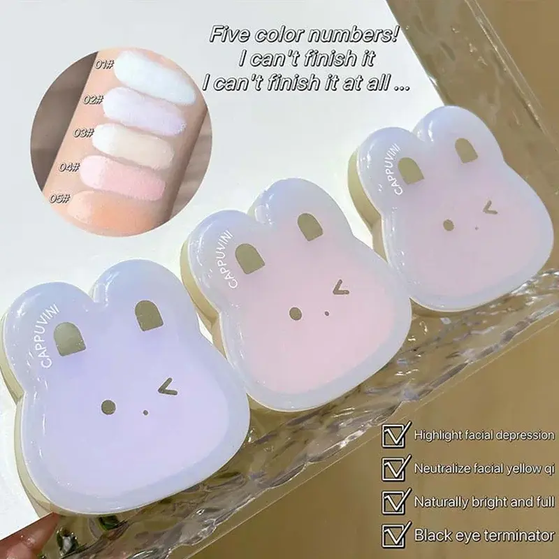 Expanding Milk Blue Pink Face Brightening Multi-purpose Cream Silky Matte Coverage of Concealer Dark Circles Moisturized Makeup