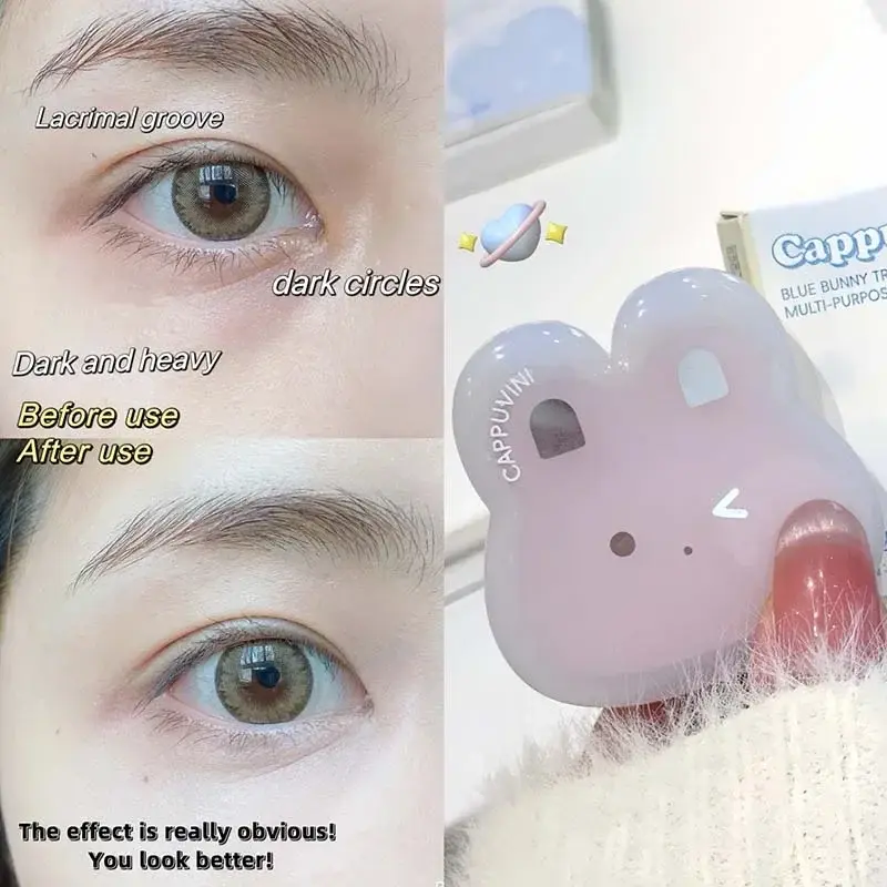 Expanding Milk Blue Pink Face Brightening Multi-purpose Cream Silky Matte Coverage of Concealer Dark Circles Moisturized Makeup