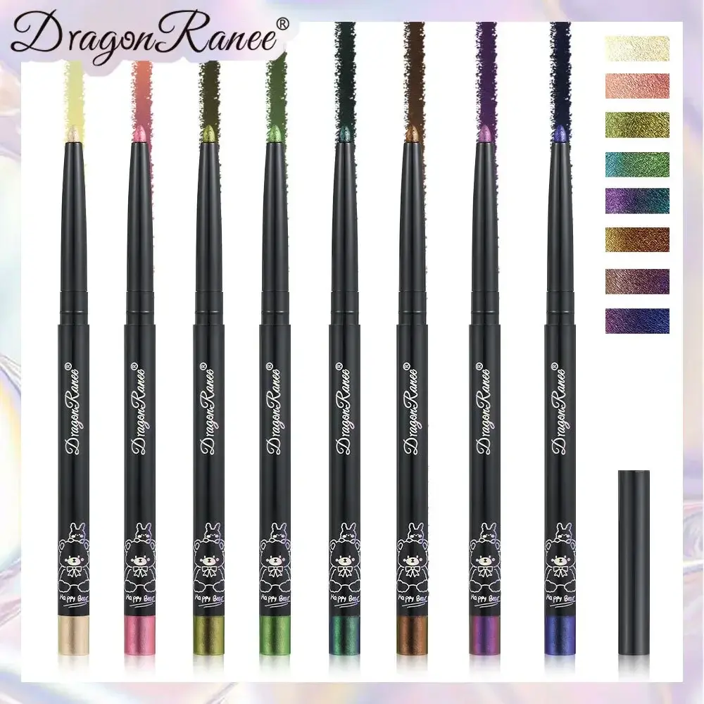 Diamond Shiny Eyeliner Pencil Waterproof Chameleon Eyeliner Gel Metallic Eyeshadow Liner Pearl Gloss Color Aurora Eyes Make up