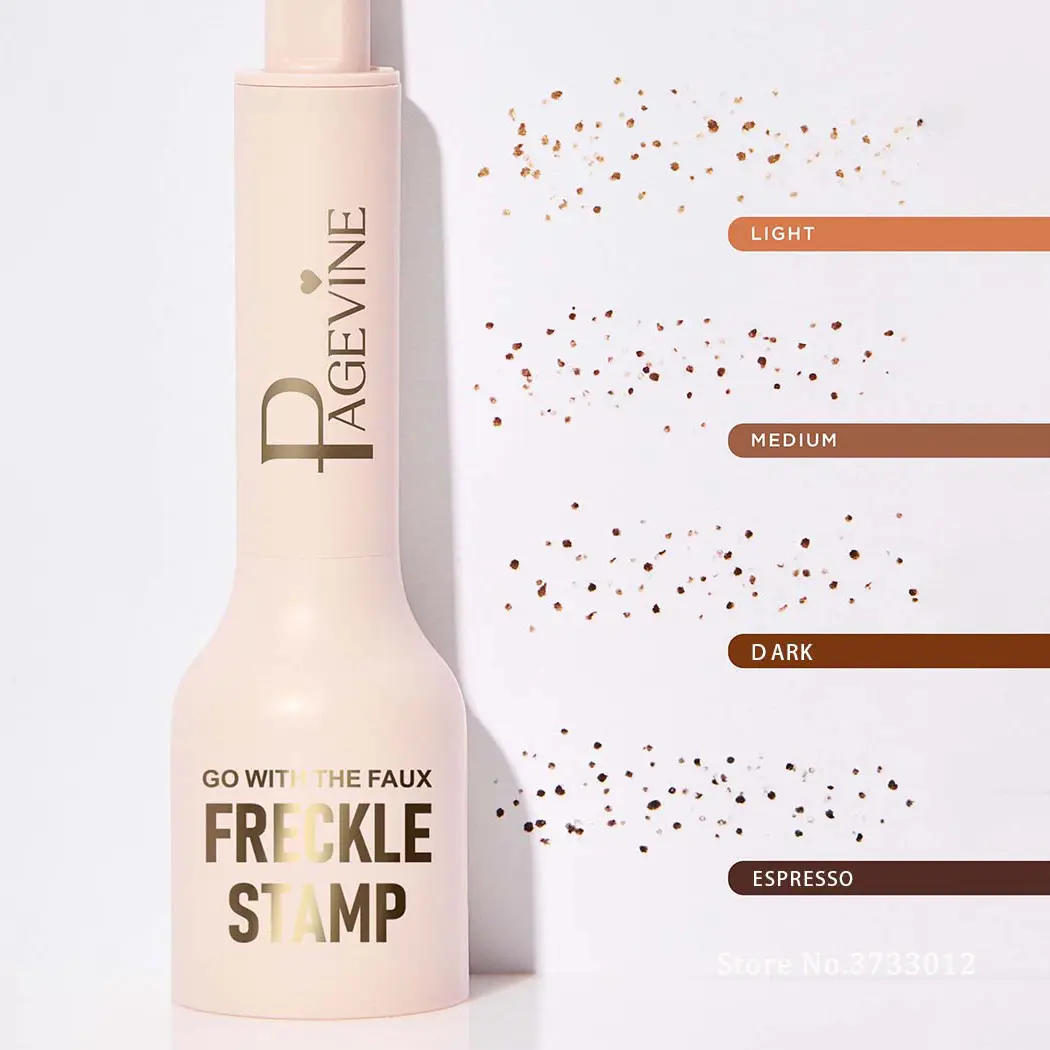 Five-point Freckle Stamp Pen Natural Simulation Instant Freckle Liquid Fake Dot Spot Comb Seal Waterproof Quick Dry Makeup Tool