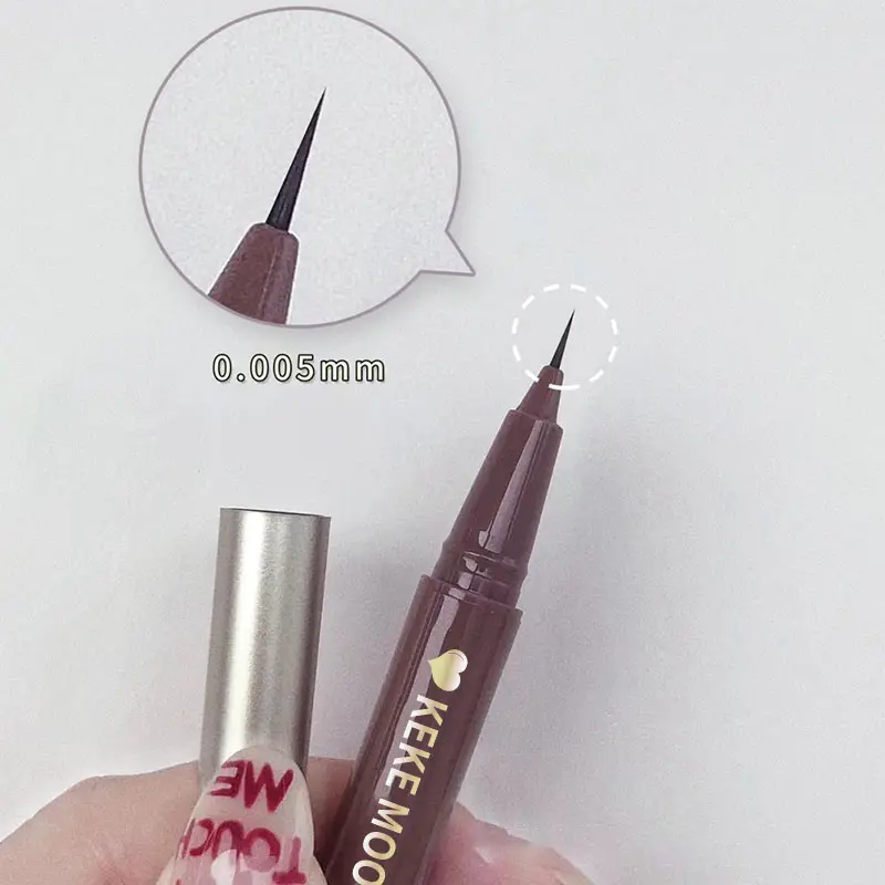 Matte Glitter Eyeliner Pencil Waterproof Diamond Liquid Champagne Gold Brighten Lying Silkworm Highlighter Thin Eye Liner Makeup