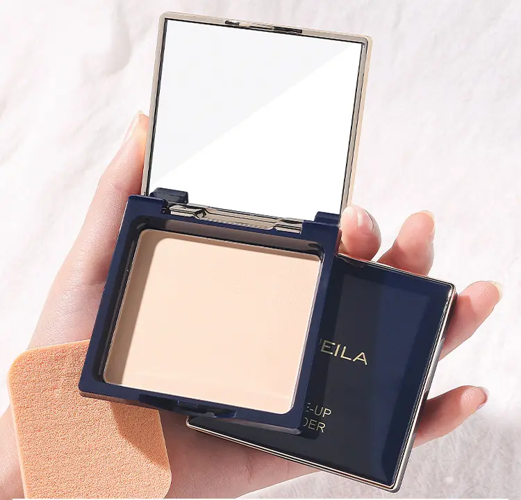 10g Makeup Compact-Powder Oil-Control Face Cosmetics Powder Matte Setting Pressed Powder Pores Invisible Natural maquillaje