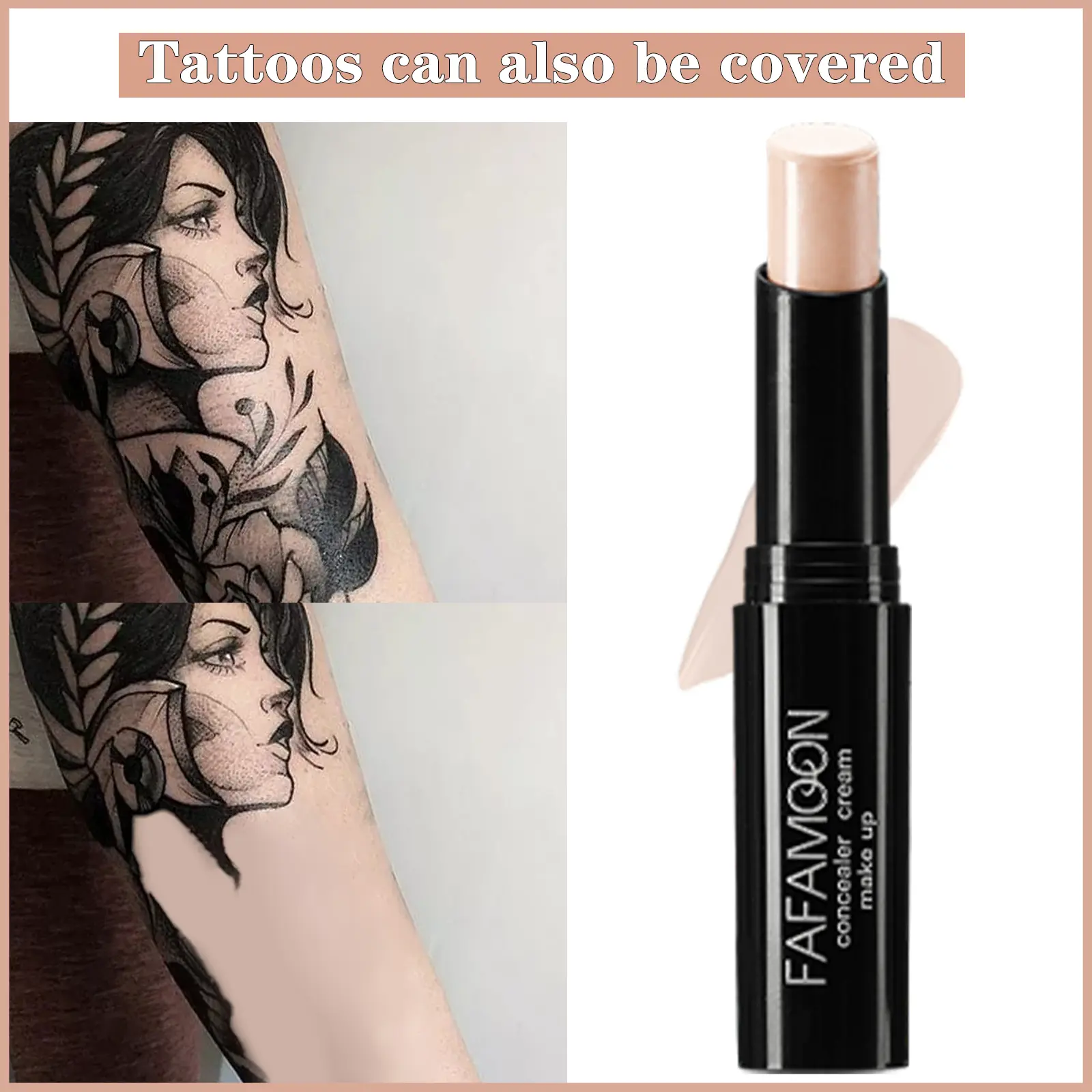 Concealer Stick Foundation Three dimensional Brightening Shadow Stick Creamy Modifies Contour Face Priming Repair Pen Cosmetic