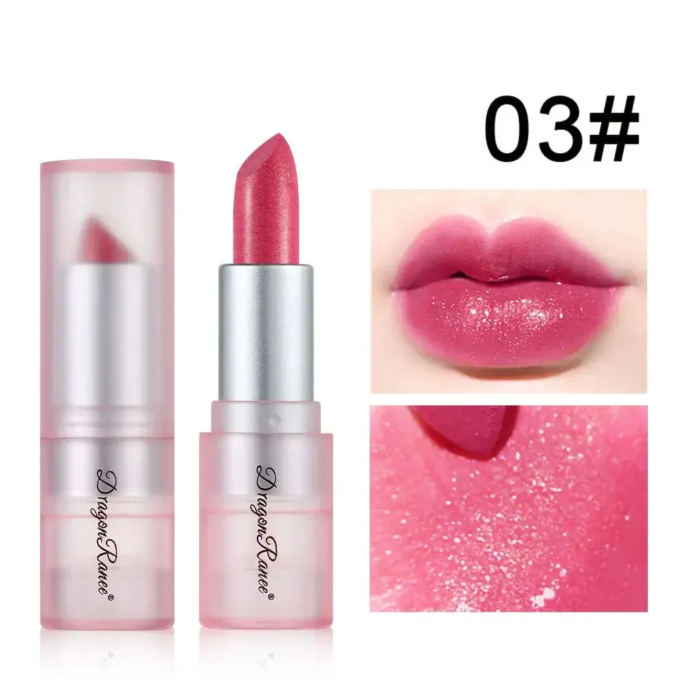 Gloss Shimmering Lipstick Waterproof Diamond Glitter Lip Balm Matte Glitter Lip Tint Shiny Grapefruit Lip Gloss Sexy Make Up