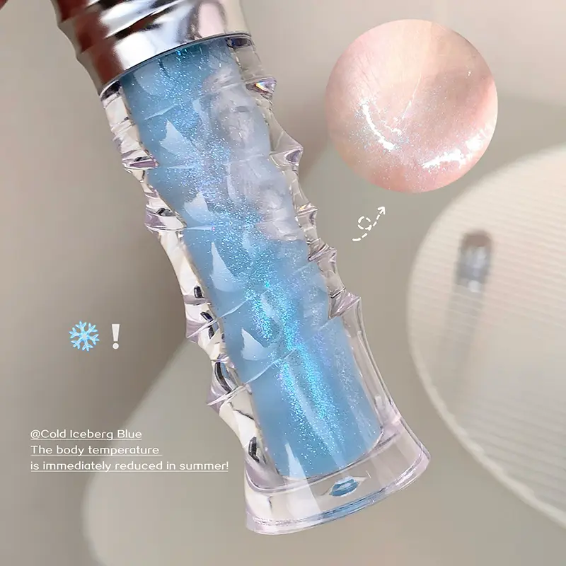 Mirror Mulberry Lip Gloss Sexy Plump Purple Water Lip Glaze Shimmering Glass Moisturizing No Sticky Jelly Liquid Lipstick Oil