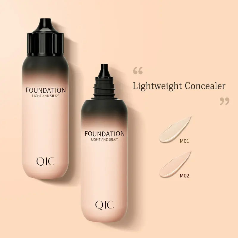 Professional Face Foundation Cream Full Concealer Makeup Cosmetics Waterproof Lasting Base Brighten Whitening Cover Dark Circles