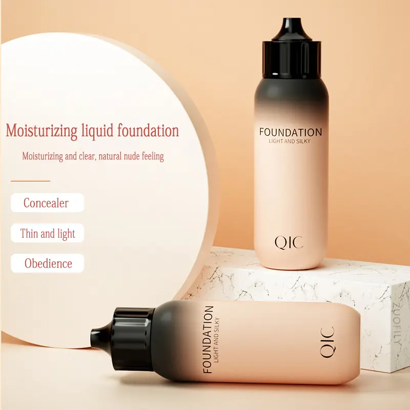 Professional Face Foundation Cream Full Concealer Makeup Cosmetics Waterproof Lasting Base Brighten Whitening Cover Dark Circles