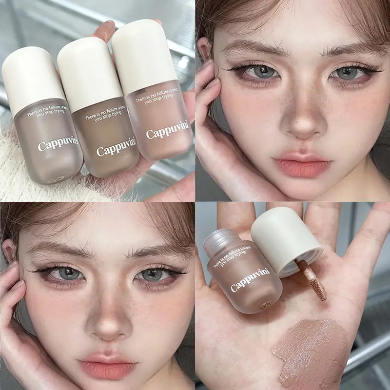 Capsule Matte 3D Contouring Cream Monochrome Natural Three-dimensional Chocolate Brown Nose Shadow & Face Contour Stick Makeup