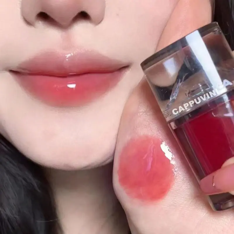 Ice Mountain Lip Gloss Crystal Jelly Lip Glaze Transparent Glass Lip Oil Moisturizing Waterproof Liquid Lipstick Lips Cosmetics