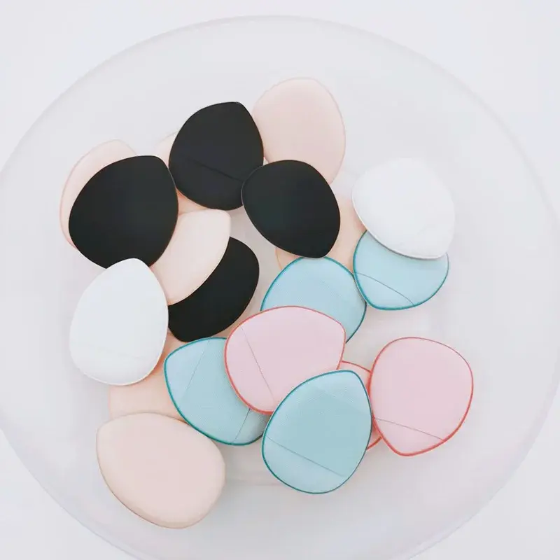 3/10pcs Mini Size Finger Puff Set Makeup Sponge Concealer Foundation Detail Puff Professional Cosmetic Cushion Puff Makeup Tool