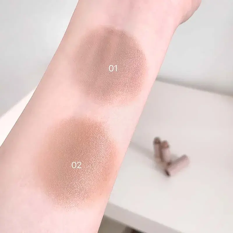 Silky Contour Grooming Stick Natural Gray Brown Nose Shadow Sculpting Facial Three-dimensional Makeup Matte Contouring Pen