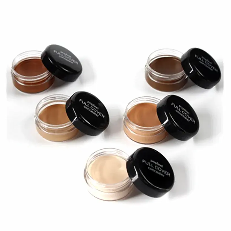 Hide Blemish Face Eye Lip Cream Concealer Makeup Foundation Professional Full Cover Contour Base Make Up Concealer Cream hot