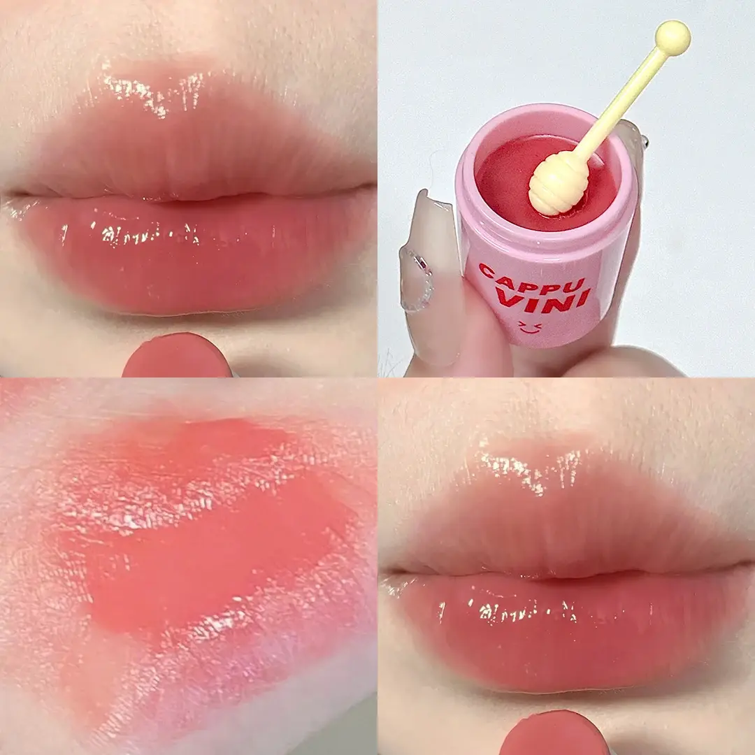 Teacup Colored Lip Balm Moisturizing Colored Lip Tint Long Lasting Anti-cracking Solid Color Lipstick Girls Lip Care Cosmetics