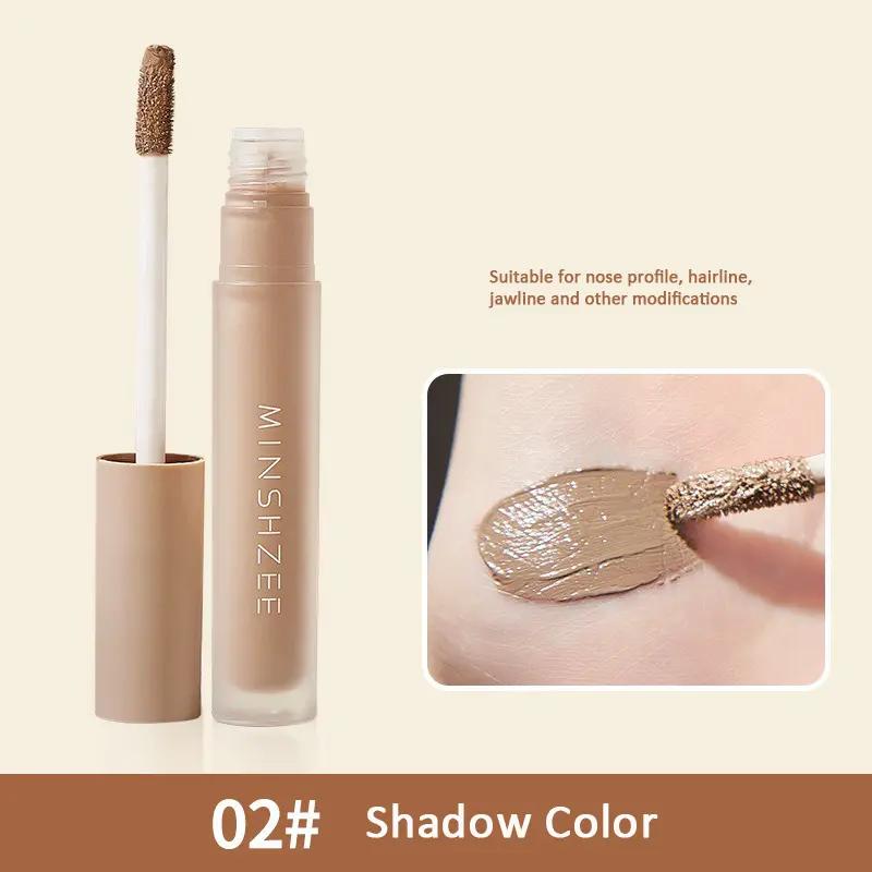 Contouring Liquid Cement Grey Stick Nose Shadow Three-dimensional Liquid Highlighter Shadow Bronzers Face Makeup Repair