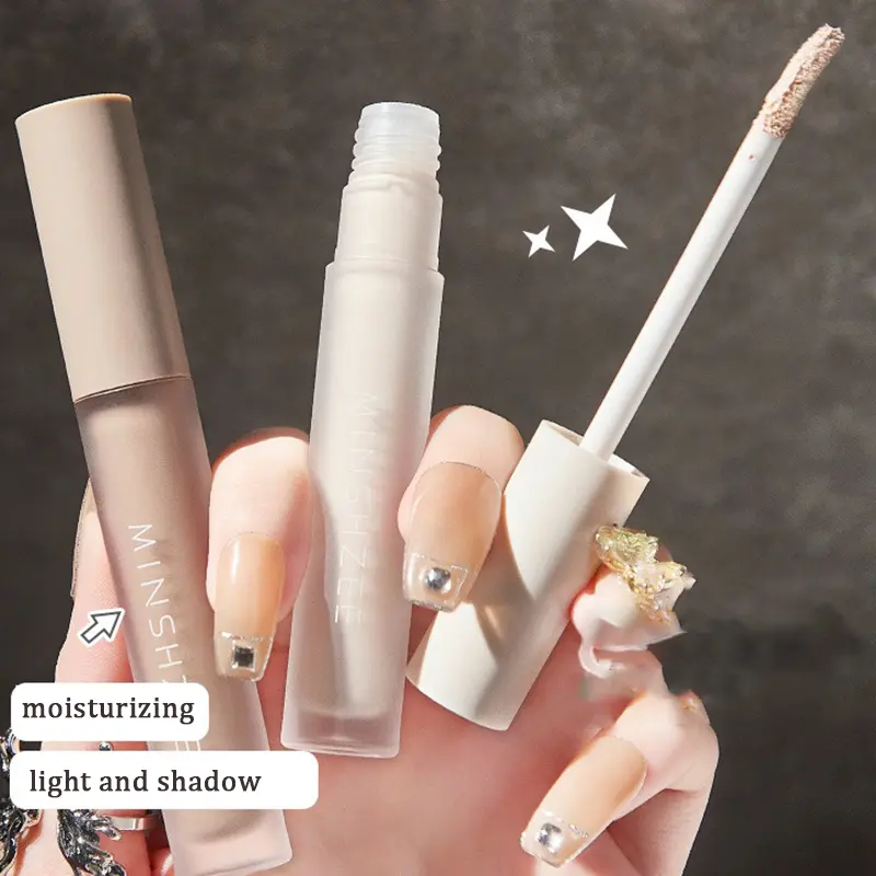 Contouring Liquid Cement Grey Stick Nose Shadow Three-dimensional Liquid Highlighter Shadow Bronzers Face Makeup Repair