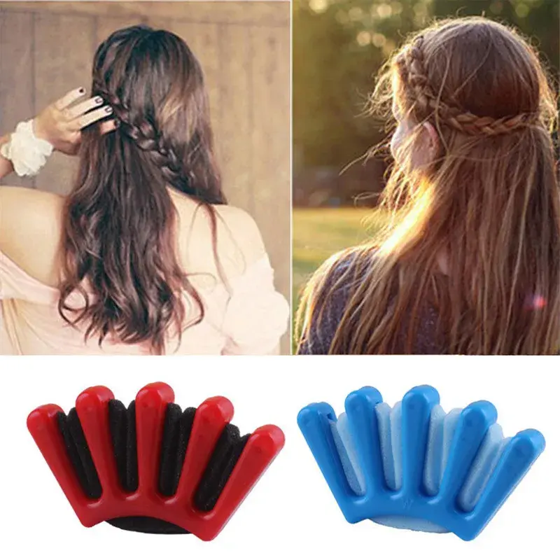 Sponge Hair Braiding Hair Braid Maker Tool Magic French Hair Braiding Tool DIY Fast Plait Twist Braider Accessories
