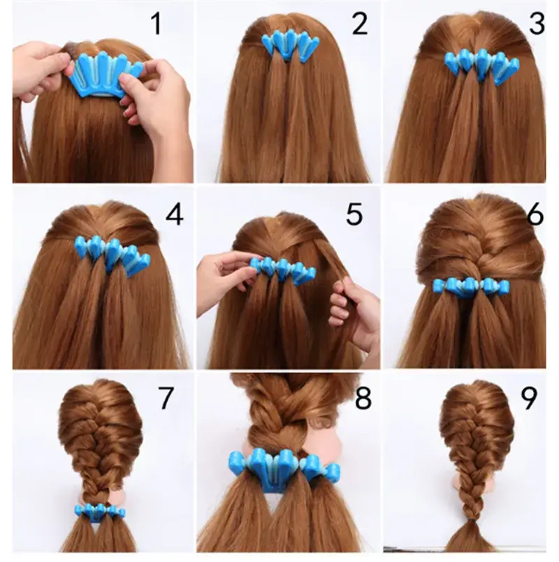 Sponge Hair Braiding Hair Braid Maker Tool Magic French Hair Braiding Tool DIY Fast Plait Twist Braider Accessories