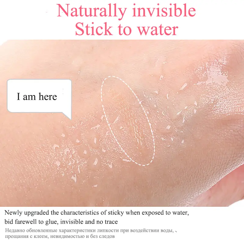 36~240pcs/Set Gauze Lace Mesh Olive-shaped Eyelid Paste-shaped Invisible Double Fold Eyelid Shadow Tape Sticker Beauty Tool