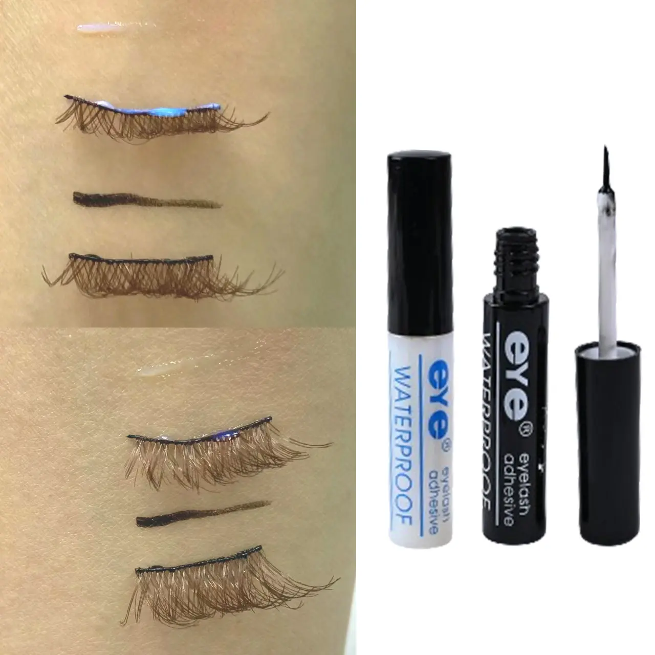 5g False Eyelash Glue Waterproof Transparent White Black Quick Dry Eyelashes Extension Lasting Strong Lashes Glue Makeup Tools
