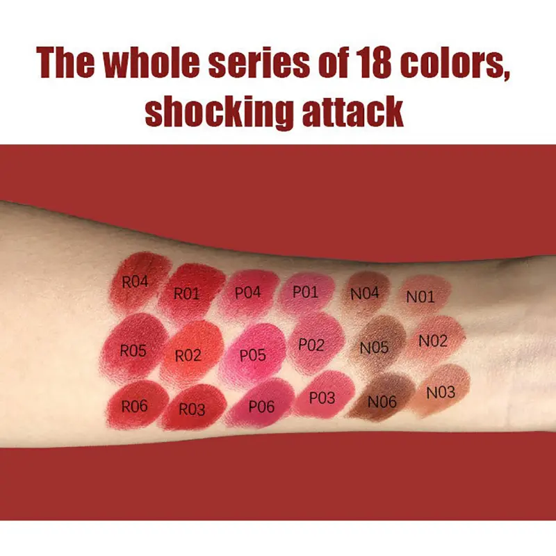 Velvet Matte Lip Liner Lipstick Pen Set Waterproof Long Lasting Sexy Red Contour Tint Lipstick Non-stick Cup Lipliner Pen Makeup