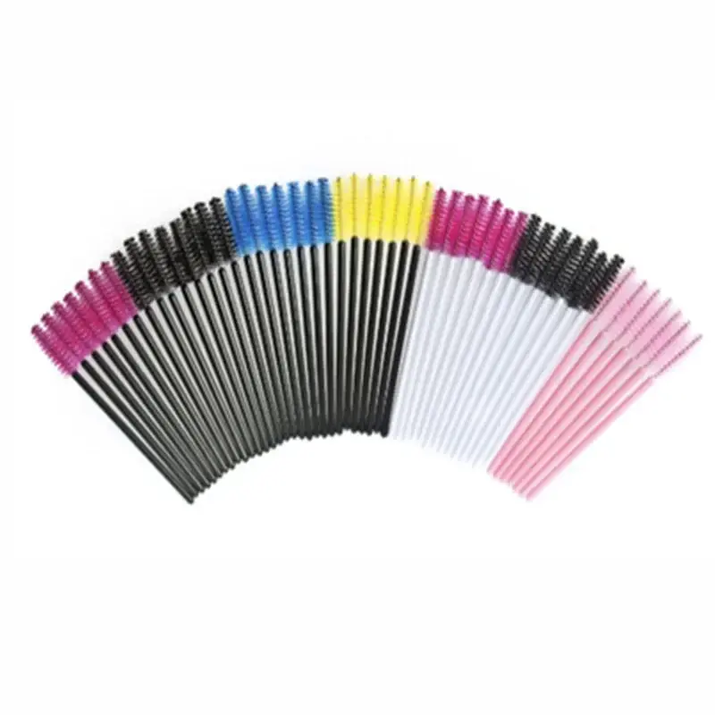 50Pcs Disposable Eyelashes Makeup Brushes Professional Mascara Wands Applicator Eye Lashes Cosmetic Brush Makeup Tool