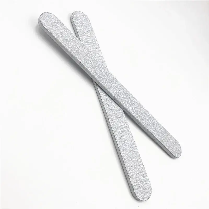 5pcs Nail File 100/180 Wooden Nail Buffer Professional Sandpaper Nail Gel Polish Files Strong Thick Grey Sanding Manicure Tools
