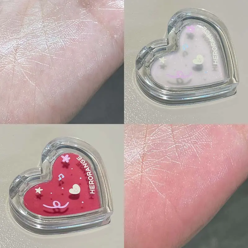 Love Monochrome Water Gloss Rouge Blusher Cream Balm Makeup Natural Brightening Face Moisturizing Highlight Multi-purpose Cream