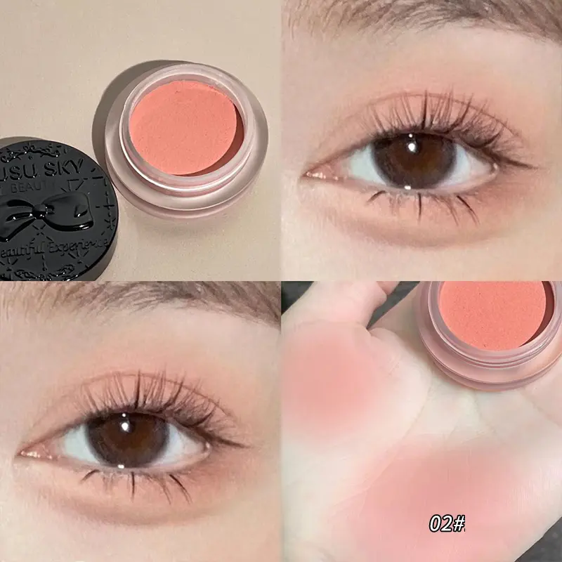 Glitter Blue Grey Eyeshadow Palette Pearlescent Diamond Monochrome Highlighter Powder Brighten Shiny Smoky Black Dark Eye Makeup