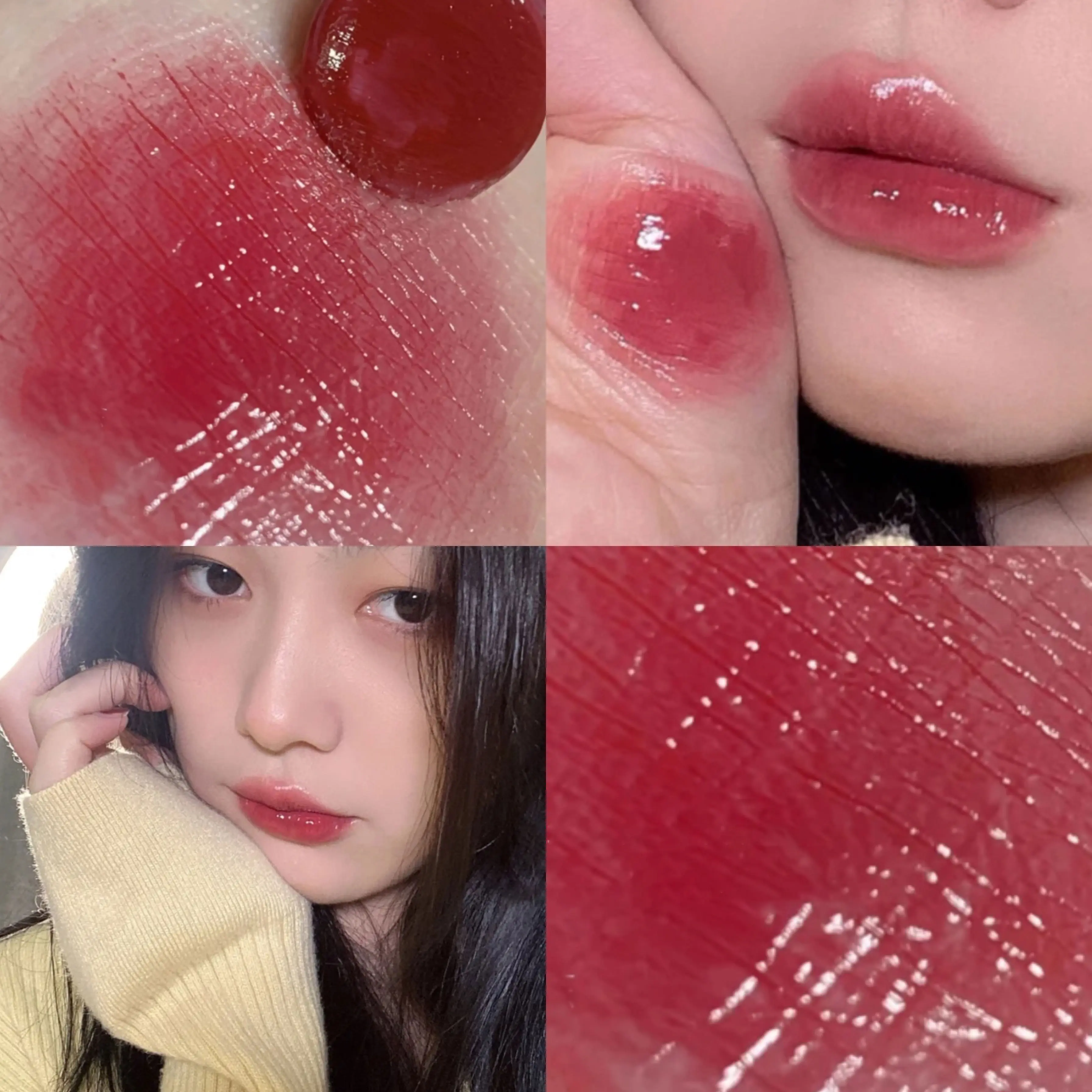 6 Colors Colored Lip Balm Moisturizing Lip Tint Lasting Lipstick Waterproof Transparent Lip Repair Stick Girls Make Up Cosmetic