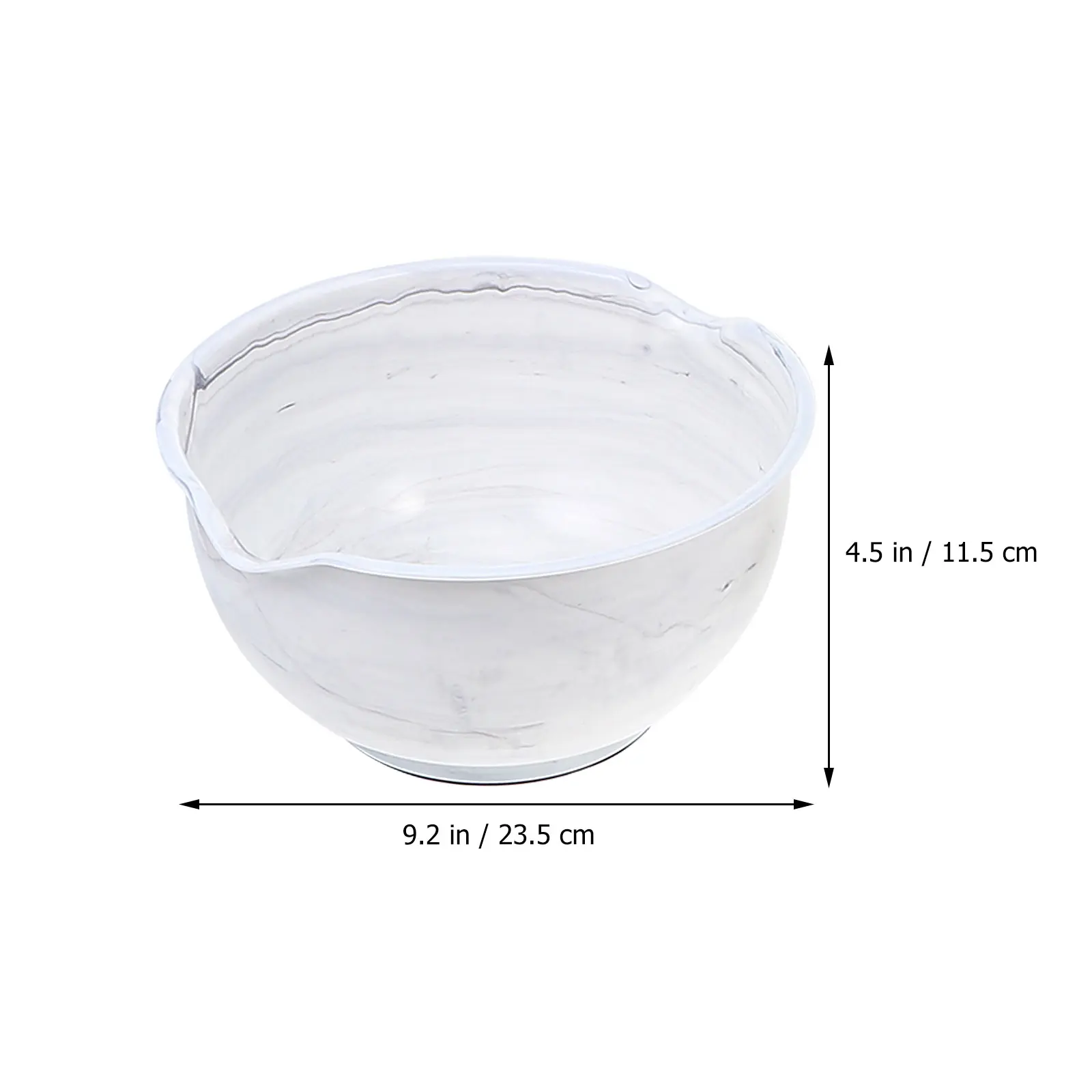 3 Pcs Fruit Salad Mixing Salad PP Unbreakable Storage Vegetable Bowl Food Storage Bowl Fruit Vegetable