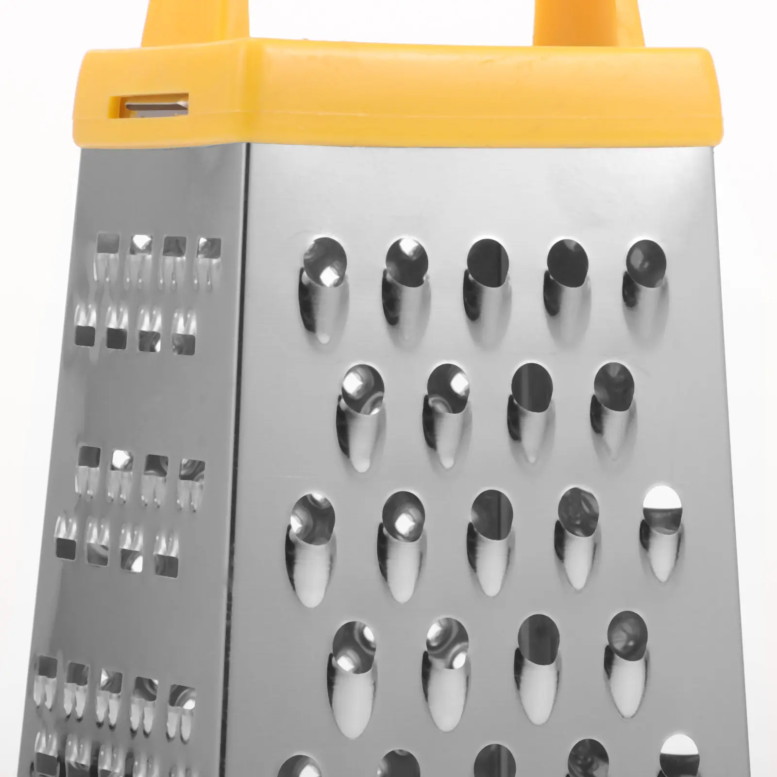 Cheese Grater Vegetable Slicer Stainless Steel Multi Function Shredder Non Slip Handle Kitchen Tool Fits Countertops