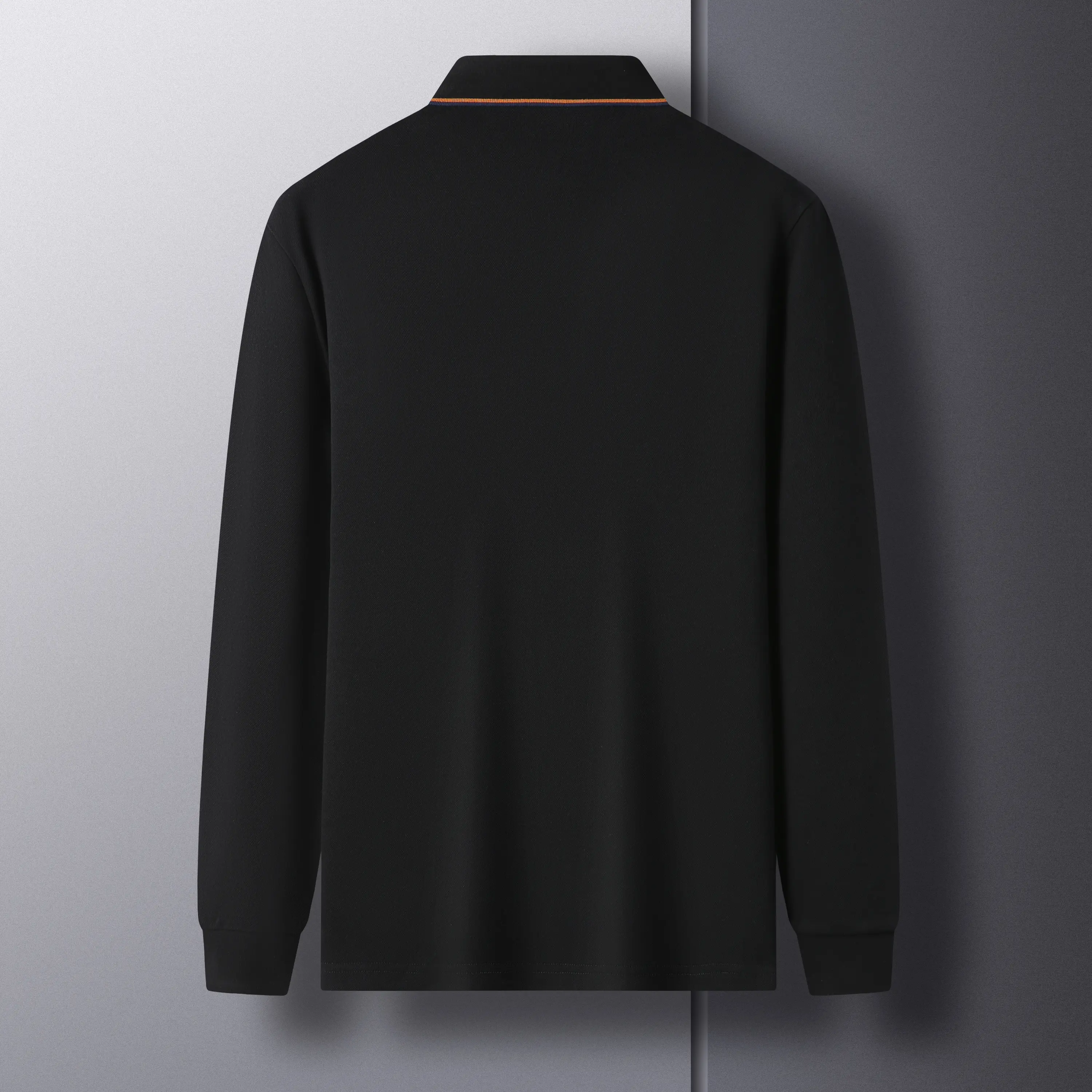 High end brand 100% cotton polo shirt men's high-quality fashion embroidery long sleeved t-shirt men's new style top in spring