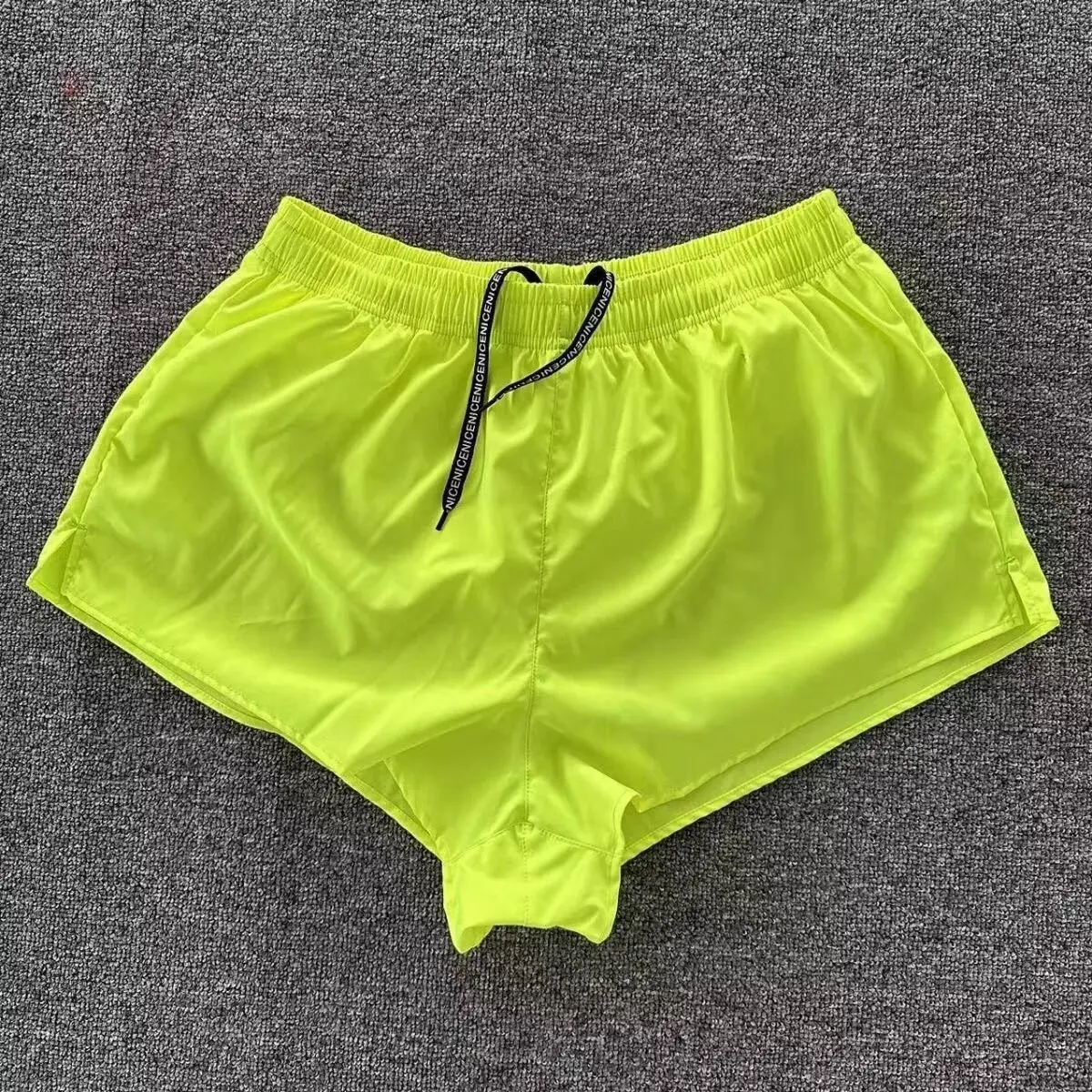 Professional level track and field training shorts, men's and women's marathon running, sports student exam, three-point belt wi