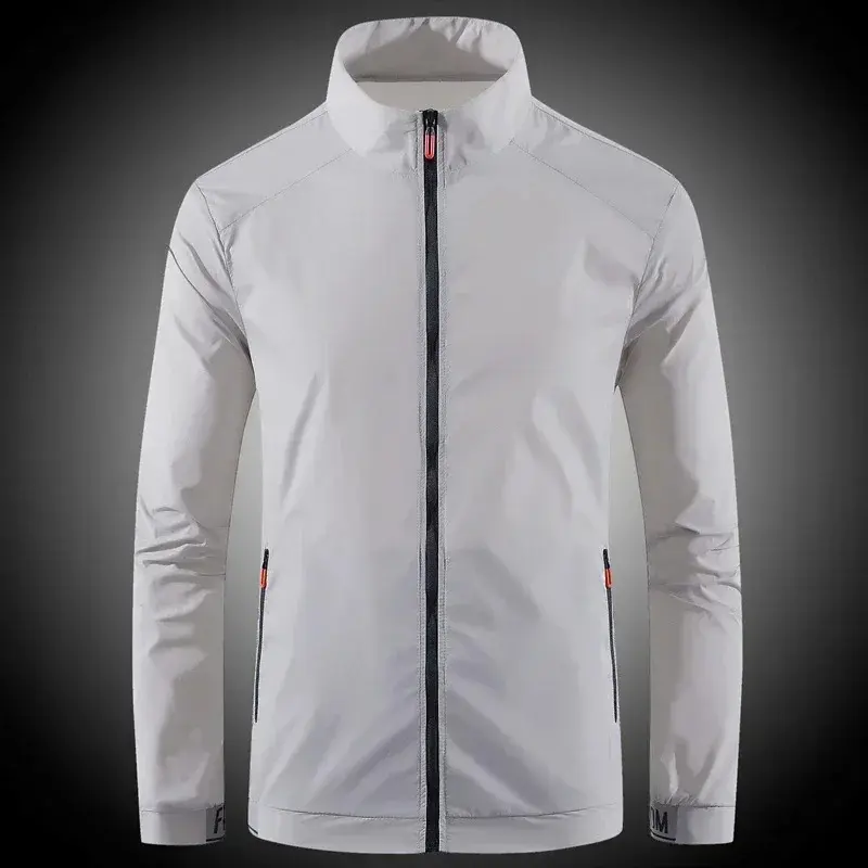 Sunscreen Coats Men's Breathable Sports Waterproof Jacket Summer UV Protection Outdoor Fishing Skin Clothing