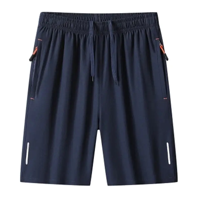 NASS GRSS Casual Sports Shorts for Men's Summer Ice Silk Breathable Loose Large Size Cool and Quick Drying Fashion Elastic Casua