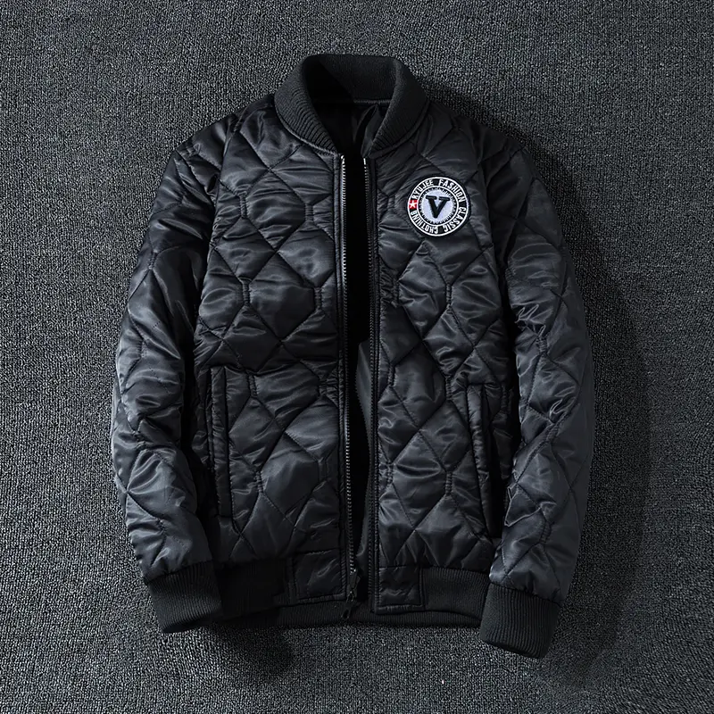 Coat Men's Air Force Pilot Jacket MA1 Autumn/Winter Baseball Suit Trendy Brand Double Sided Thickened Large