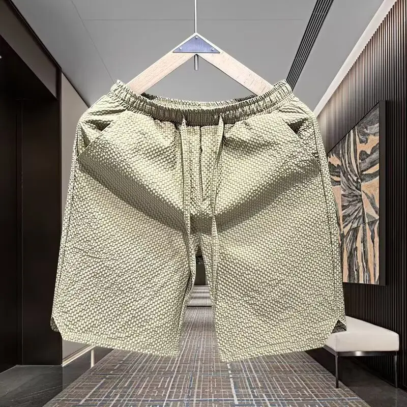 Youth loose sports shorts men's summer new quick drying versatile casual five quarter pants