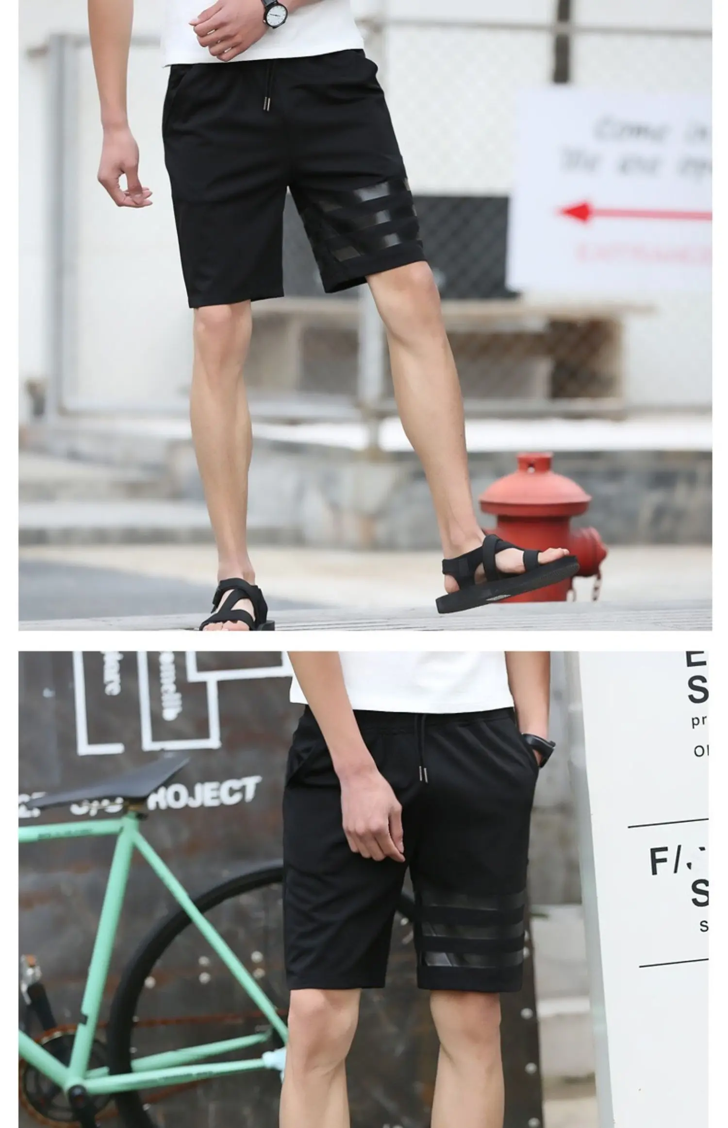 Shorts for men, cool in summer5% casual trend loose fit big shorts for beach 7% pants sports pants