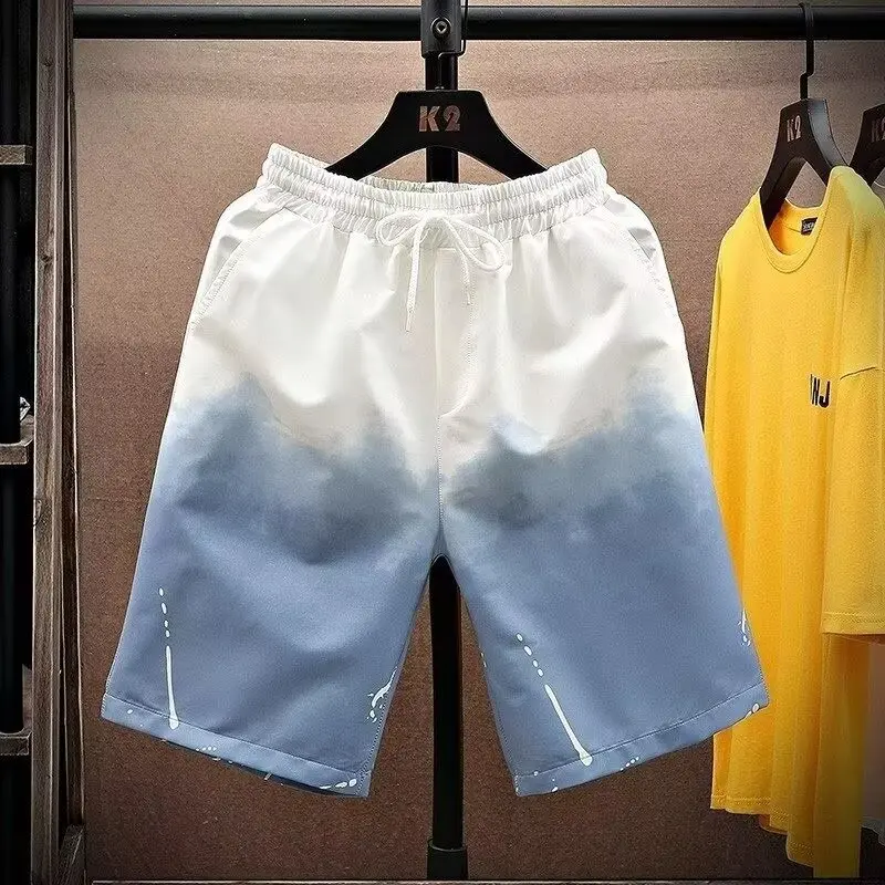 Shorts, men's summer trend shorts, five cent beach pants, new trendy temperament, fashionable and lazy