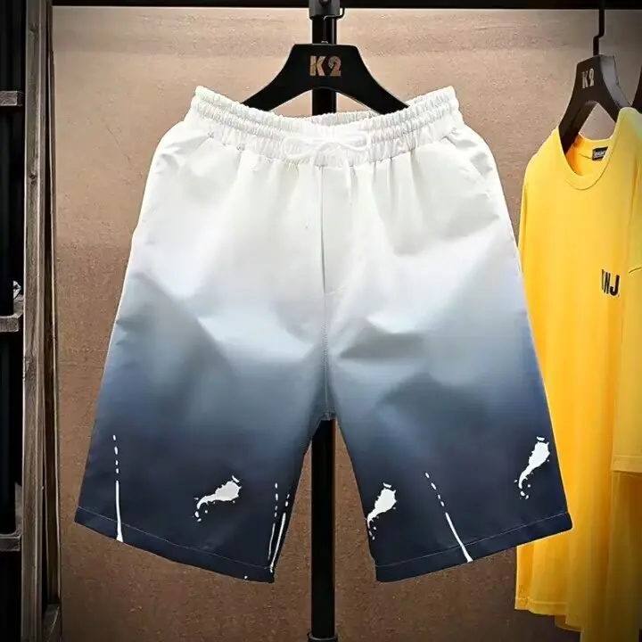 Shorts, men's summer trend shorts, five cent beach pants, new trendy temperament, fashionable and lazy