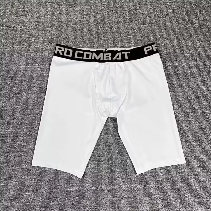 Sports tight shorts for men, track and field, basketball, football, running, base, sweat absorbing, high elasticity, shovel pant