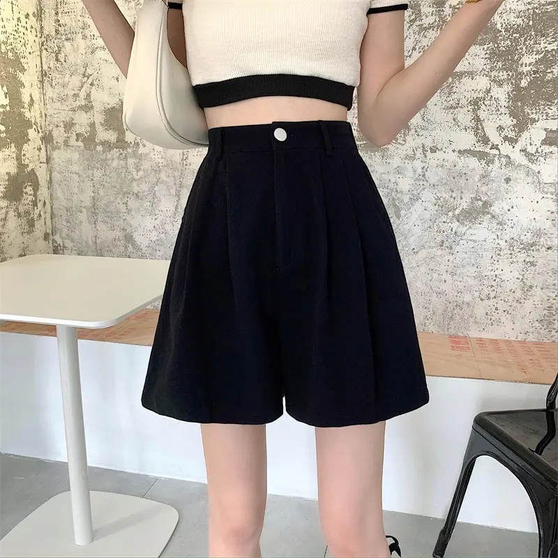 Casual pants, summer shorts, women's new style pants, wide leg pants, work pants