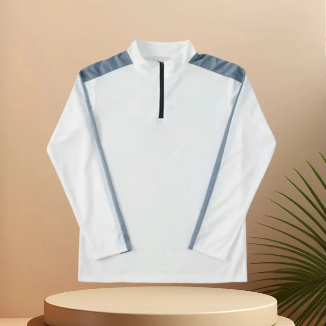 Outdoor mountain climbing, cycling, quick drying clothes, men's fitness, running, long sleeved quick drying T-shirts, hiking and