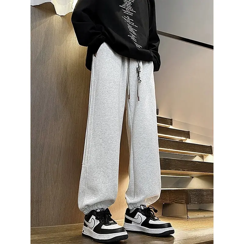 Men's summer versatile and loose design pants, casual sports pants for teenagers, men's pants
