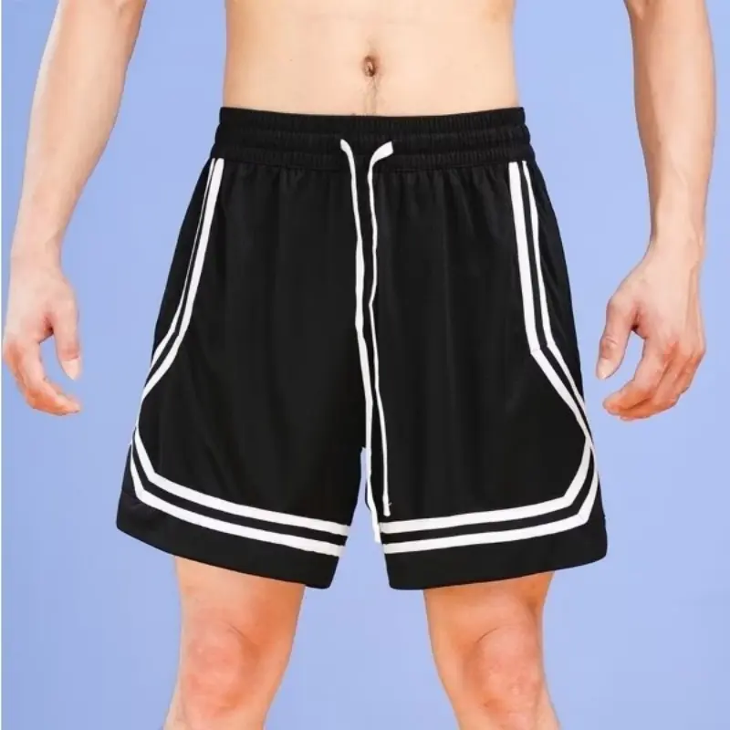 Basketball shorts practical training sports pants summer loose quick drying breathable quarter length pants