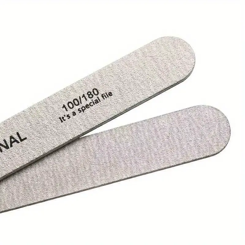 10/25/50Pcs Nail File 100/180/240 Wooden Sanding Buffer Block Pedicure Manicure UV Gel Nail Polish Pro Files Artificial tips