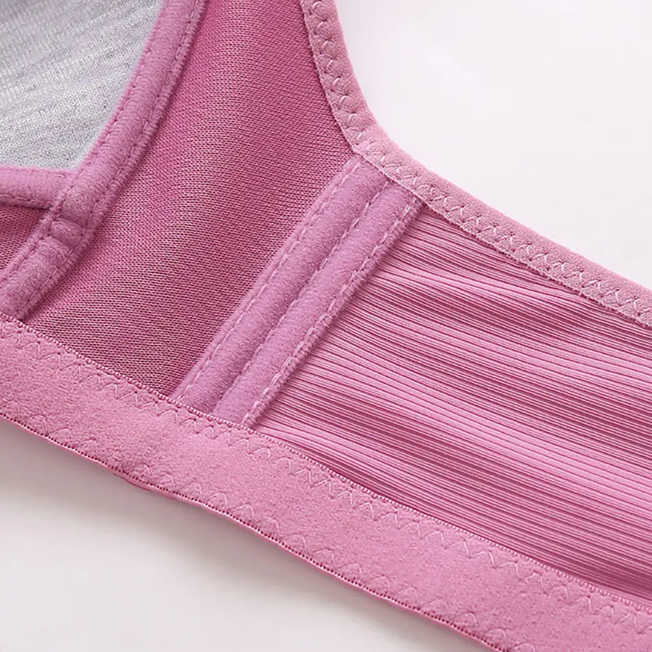 High-Quality Women Full Cup Bra Daily Comfort and Support Nursing Bras Comfortable Breathable Leisure Simplicity Women Bra