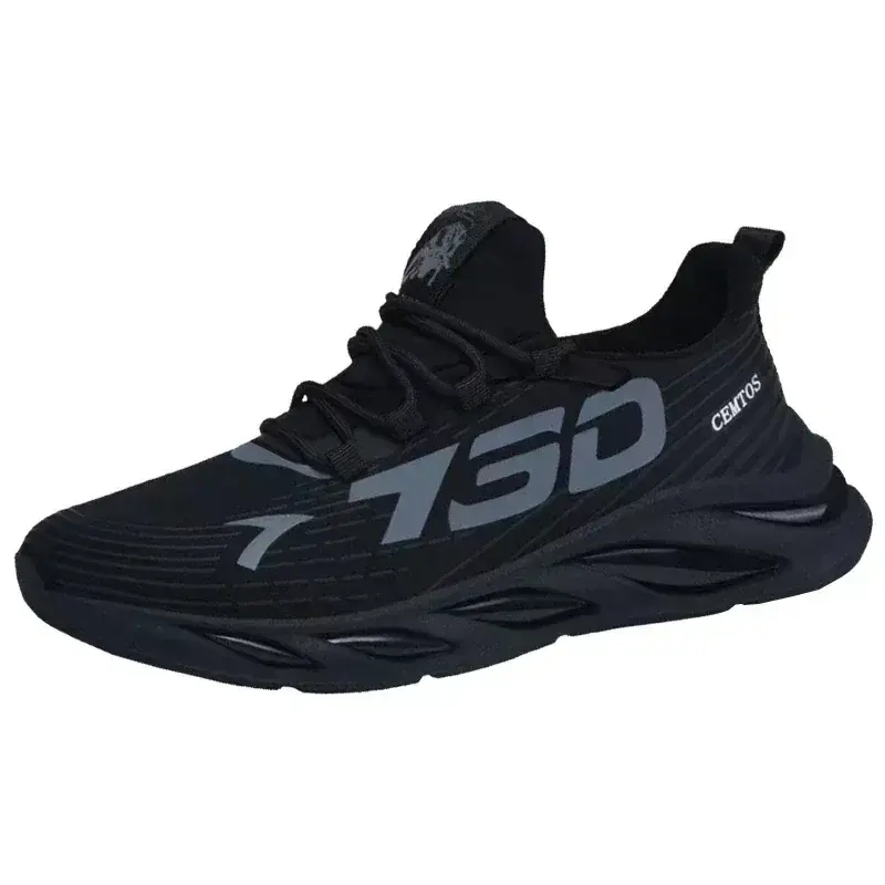 Men's Fashion Casual Slip On Sneakers Breathable Running Shoes Outdoor Walking Training Tennis Shoes Lightweight Comfortable